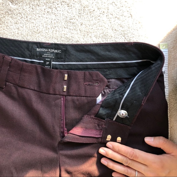 2/$30 🌿 Banana Republic Martin Cropped Pants - Picture 5 of 6